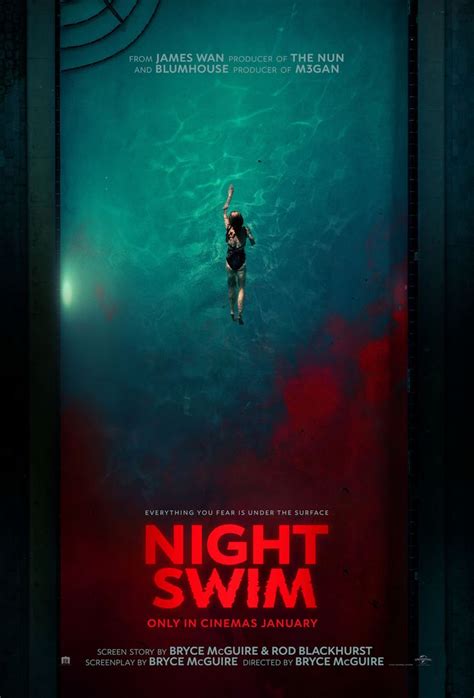 Charlene Griffith Viral: Night Swim Movie Poster