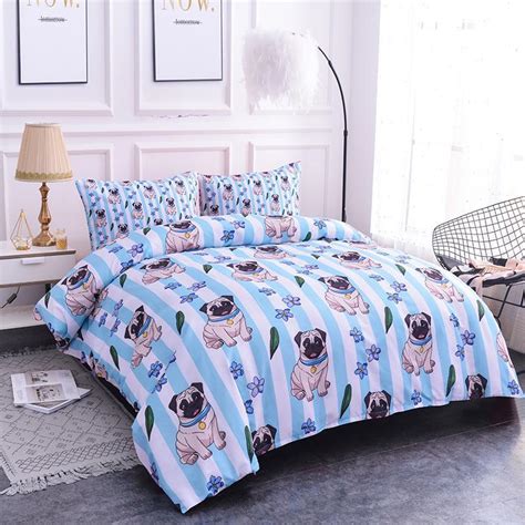 Blue Pug Bedding Set : r/PugGifts