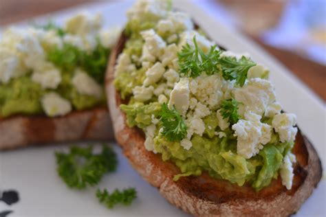 Smashed Avocado and Feta on Sourdough Toast - Lisa Eats World