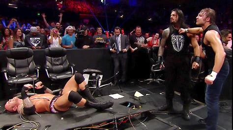 WWE teased a Shield reunion at Payback with a triple powerbomb through ...