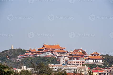 Architectural complex of Mazu temple on Meizhou Island, China 3534838 Stock Photo at Vecteezy