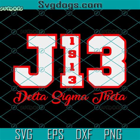 J13 Delta Sigma Theta SVG