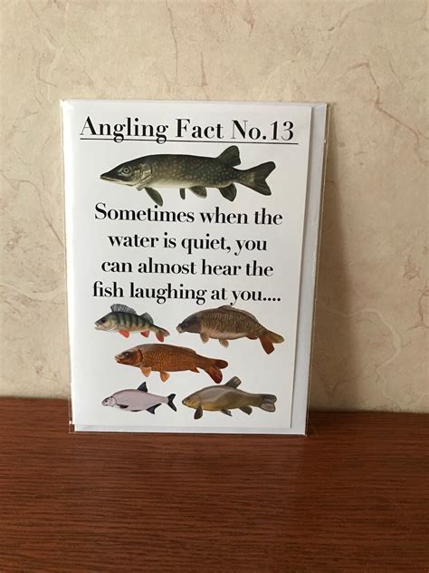 Fun Funny Fishing Birthday Card for the Fisherman or Angler You Can ...