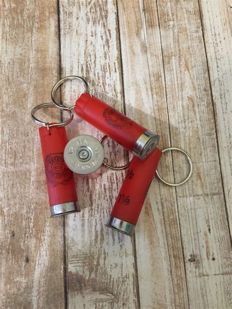 Shotgun Shell Keychain by bellesandshotshells on Etsy