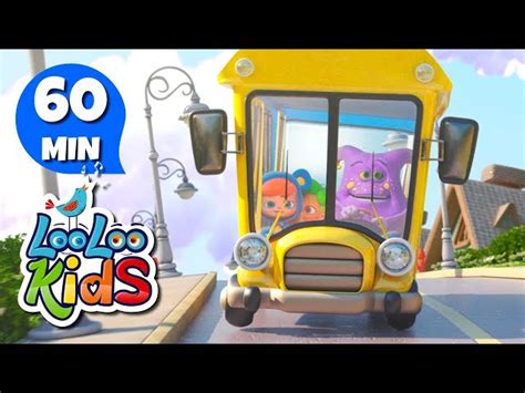 The Wheels on the Bus - Educational Songs for Children | LooLoo Kids - Videos For Kids