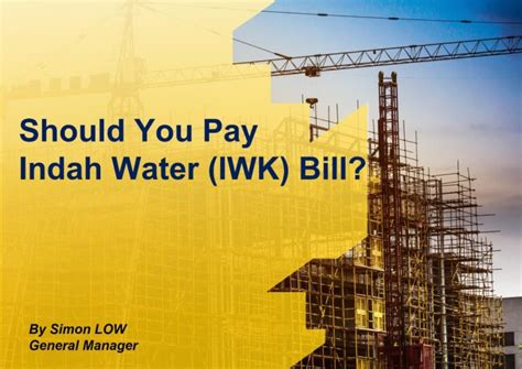 Should You Pay Indah Water (IWK) Bill? - Reason to Pay Indah Water Bill