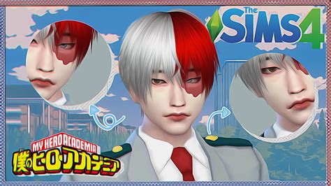 THE SIMS 4 : CREATE A SIM [ TODOROKI SHOTO ] + LINK DOWNLOAD CC 🔥 - YouTube