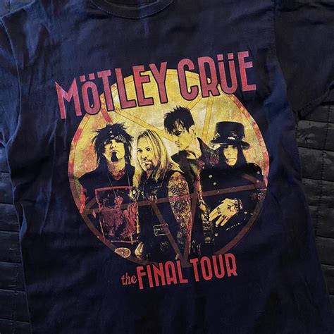 Mötley Crüe “final tour” shirt from 2015/2016 Bought... - Depop