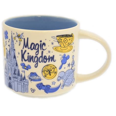 Disney Parks Starbucks Been There Magic Kingdom Coffee Mug New with Box ...