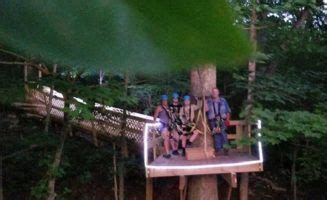 Twilight Zip at Squire Boone Caverns Zipline Adventures - Corydon, Indiana