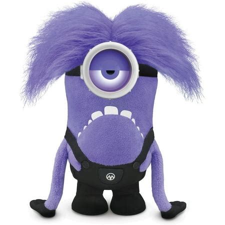 Despicable Me Talking Purple Minion Plush - Walmart.com