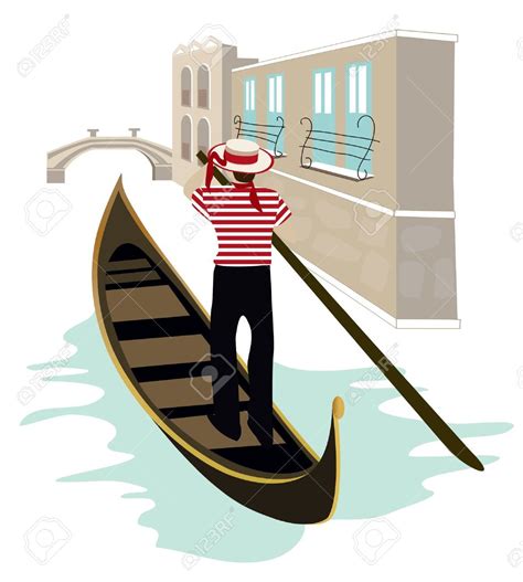 gondola clip art | Venice canals, Venice, Italy poster