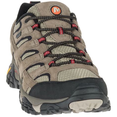 MERRELL Men's Moab 2 Waterproof Low Hiking Shoes, Bark Brown - Eastern Mountain Sports