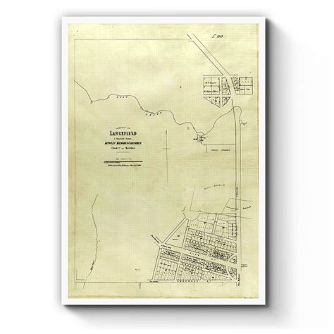 Lancefield, Victoria Australia Vintage Map #2 (1864) – Vintage Maps