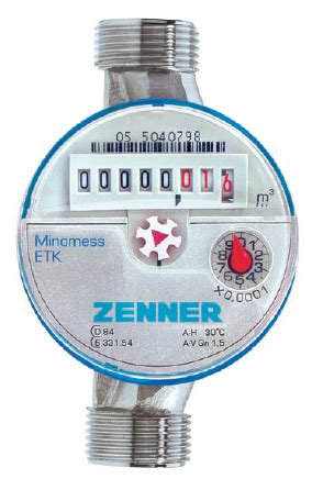 RMC Zenner Apartment Water Meter 20mm WMZEN20 - Hot Water Cylinders LTD New Zealand