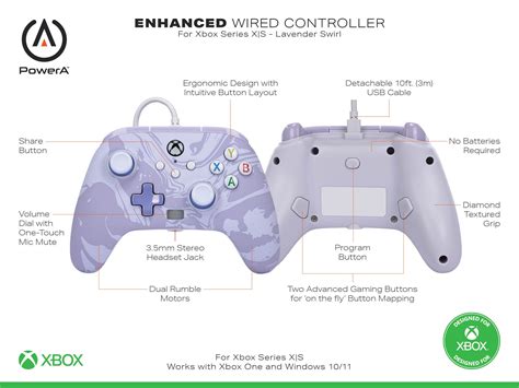 PowerA Enhanced Wired Controllers For Xbox Series X|S Xbox ...