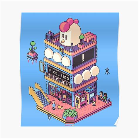 "Arcade - Pixel Art" Poster for Sale by Pixel-Hoo | Redbubble