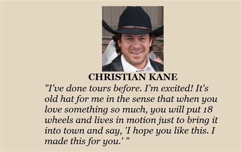 Christian Kane Quotes. QuotesGram