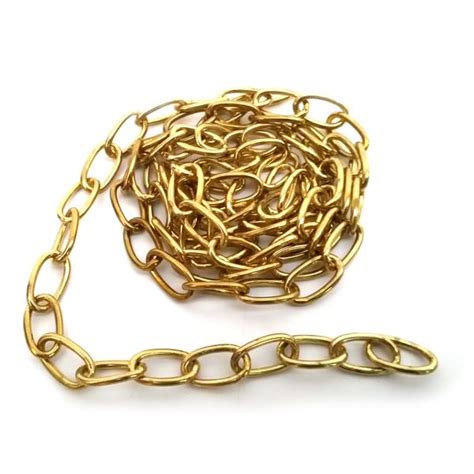 Decorative Chain 2.5mm | Brass Plated | Woodlands DIY Store