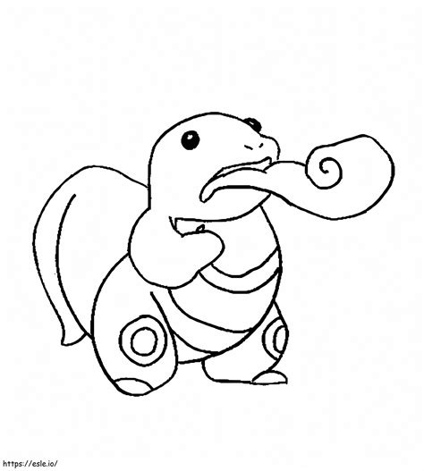 Lickitung A Pokemon coloring page