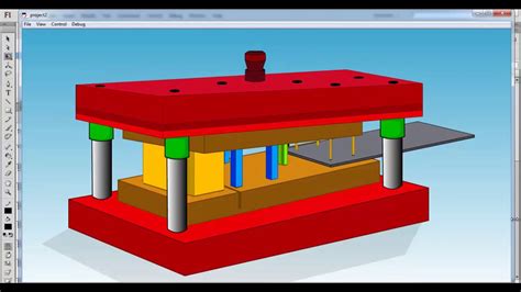 ANIMATION DESIGN OF PRESS TOOL - YouTube