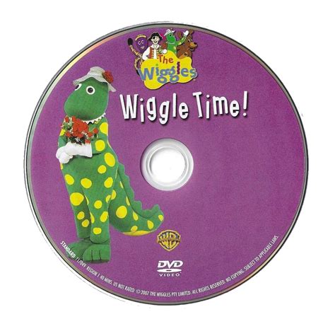 The Wiggles- Wiggle Time 2007 DVD Disc by Jack1set2 on DeviantArt