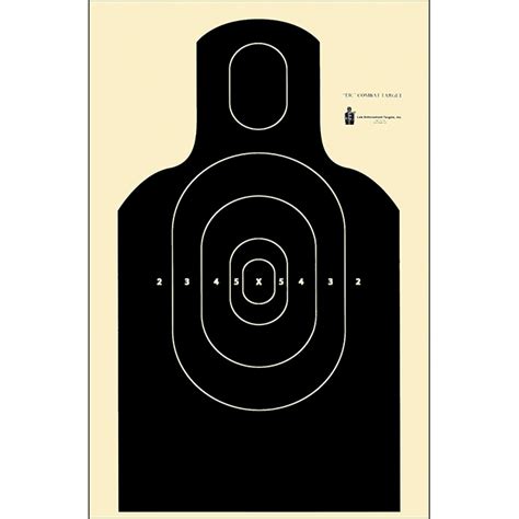 Law Enforcement Targets | Action Target : NRA EIC E-Silhouette Combat ...