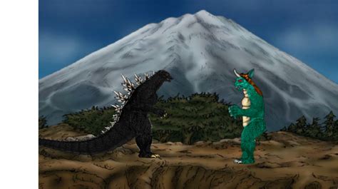 godzilla vs gabara (millenium version) by kingcapricorn688 on DeviantArt