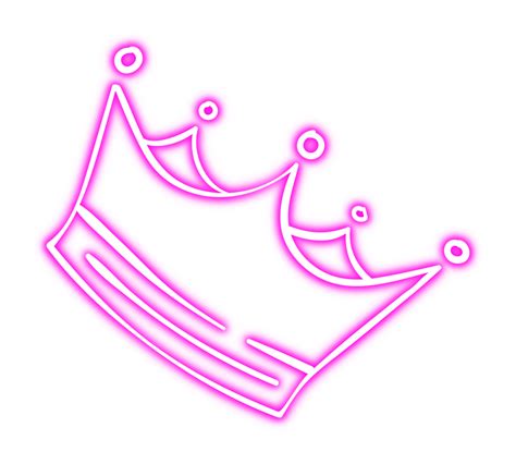 Glowing Neon Crown 15241256 PNG