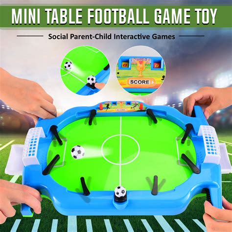 Mini Table Top Football Shoot Game Kit Desktop Soccer Board Game Kids Toys Gifts Home Fun ...