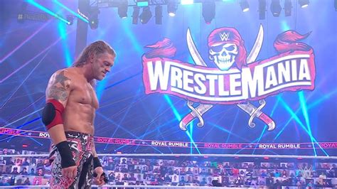 Edge Wins WWE Men's Royal Rumble 2021