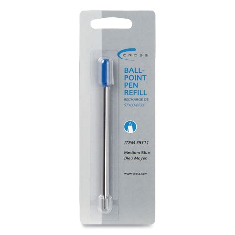 Refill for Cross Ballpoint Pens Medium Point Blue Ink 8511 - Walmart ...