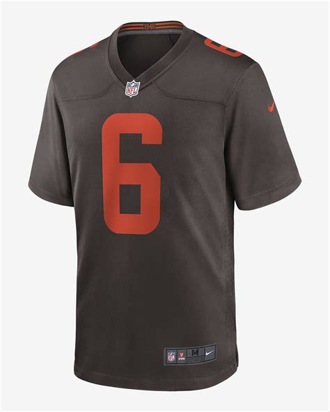 NFL Cleveland Browns (Baker Mayfield) Men's Game Football Jersey. Nike.com