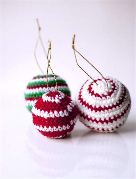 Crocheted Christmas Tree Ornaments