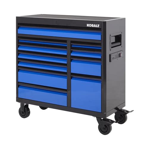 Kobalt 3000 41-in W x 41-in H 11-Drawer Ball-bearing Steel Tool Cabinet ...