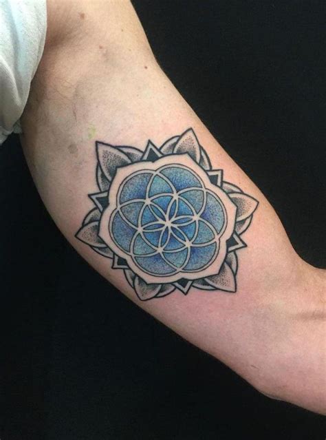 Seed of Life Tattoos: Unraveling the Mysteries of Sacred Geometry - nenuno creative