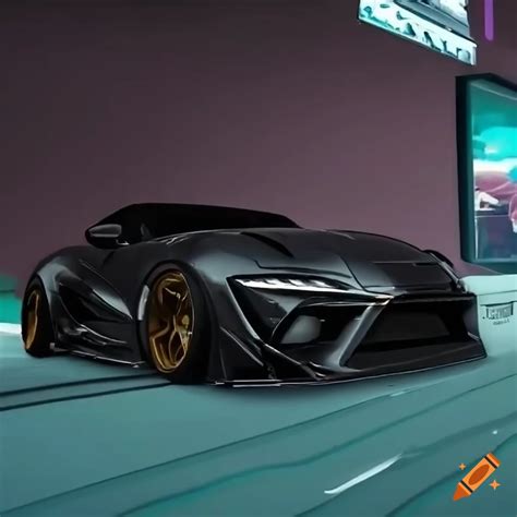 2023 techart supra rz in a cinematic scene on Craiyon