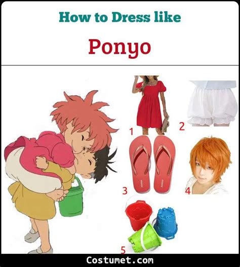 Ponyo & Sosuke Costume for Halloween