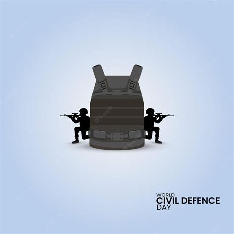 Premium Vector | World civil. defence day, greeting vector illustration