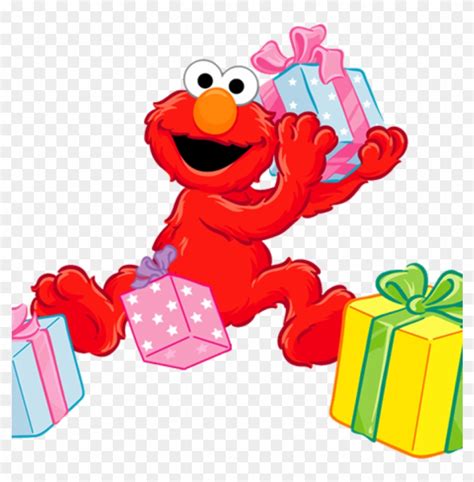 Elmo Clipart 4 Elmo Birthday Png - Birthday Elmo Clipart, Transparent ...