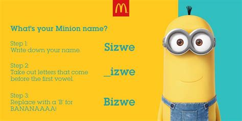 Minion Names