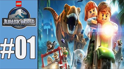 LEGO Jurassic World Walkthrough Part 1 No Commentary Gameplay Lets Play - YouTube