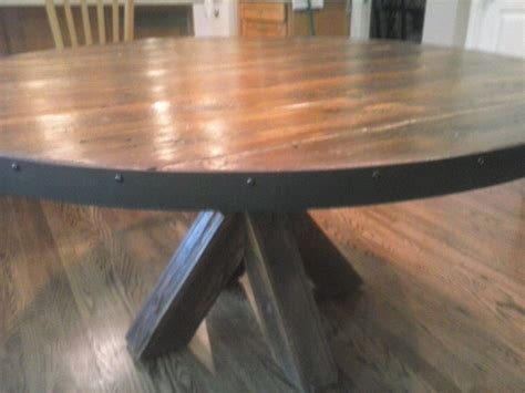 Custom Made Barn Wood Kitchen Table by Jay's Custom Woodwork ...