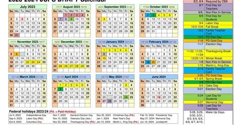 Jcps 2023-2024 Calendar - Printable Calendar 2023