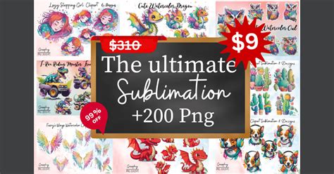 The Ultimate Sublimation Bundle Bundle · Creative Fabrica