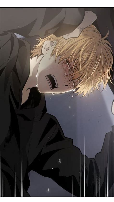 Sad Anime Boy Crying