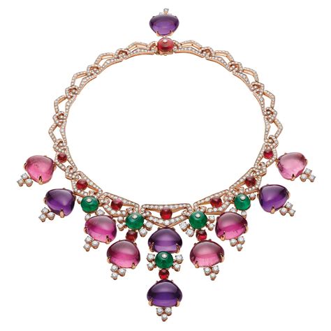 Inspirazioni Italiane cabochon gemstone necklace | Bulgari | The Jewellery Editor