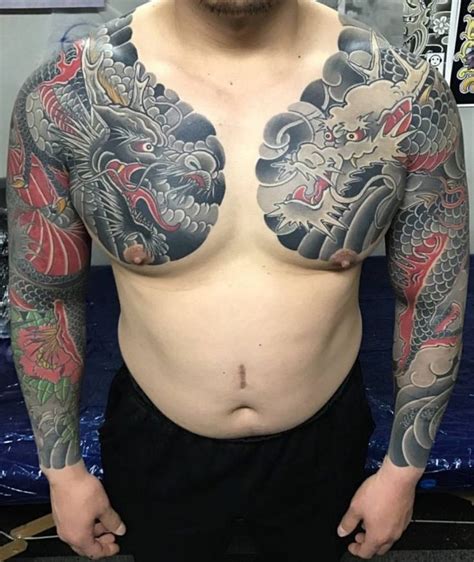 350+ Japanese Yakuza Tattoos With Meanings and History (2020) Irezumi Designs | Yakuza tattoo ...