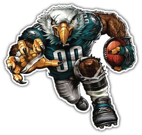 Philadelphia Eagles Mascot Laptop Car Window Decal Sticker - Etsy