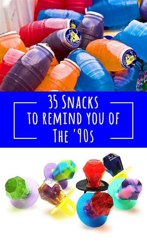 37 snacks that will take you back to the '90s | 90s theme party, 90s party decorations, 90s ...